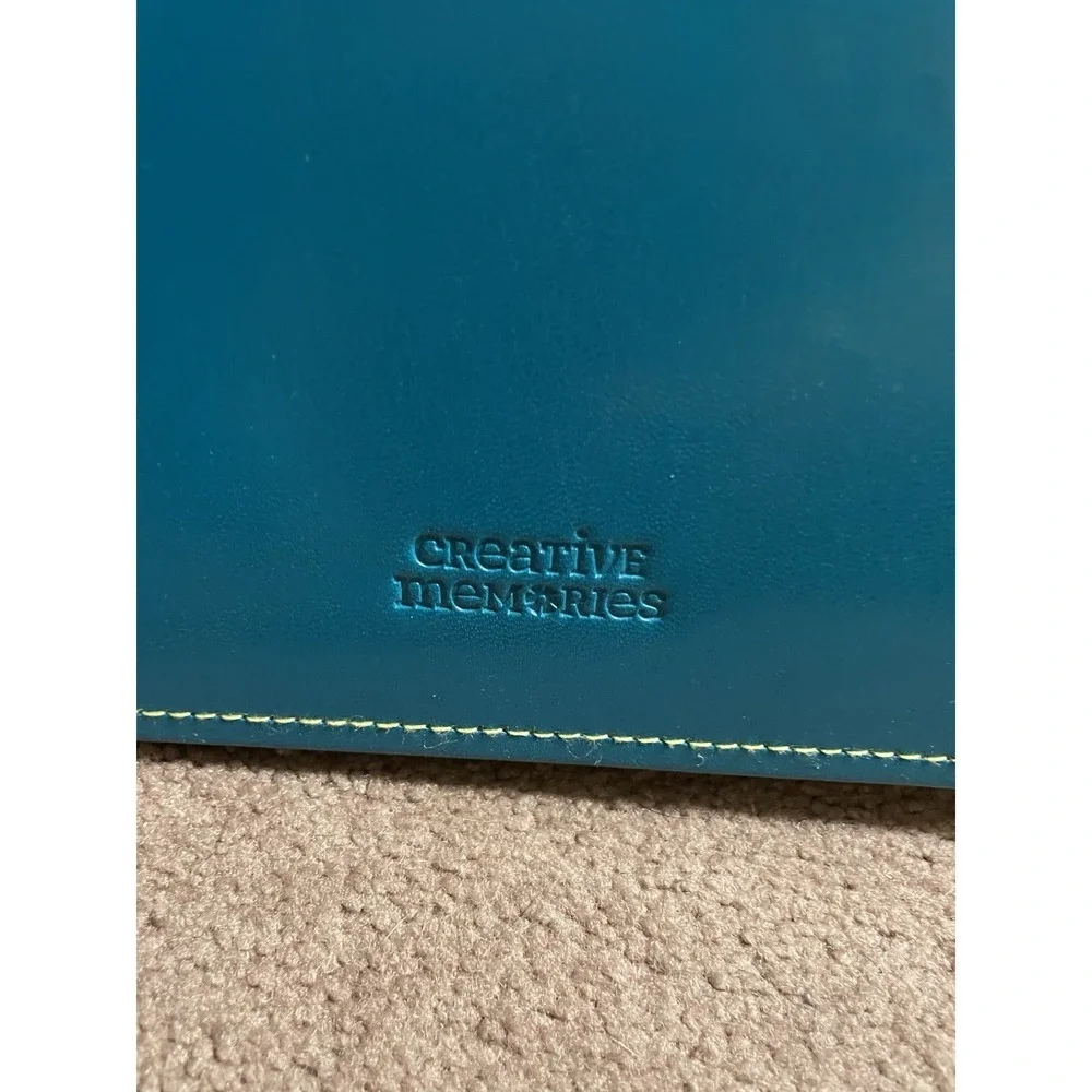 Creative Memories Make-A-Wish Teal Large Album Scrapbook Dream NEW w/15‎ Pages